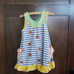 Matilda Jane Red Light Green Light Tunic sz 6